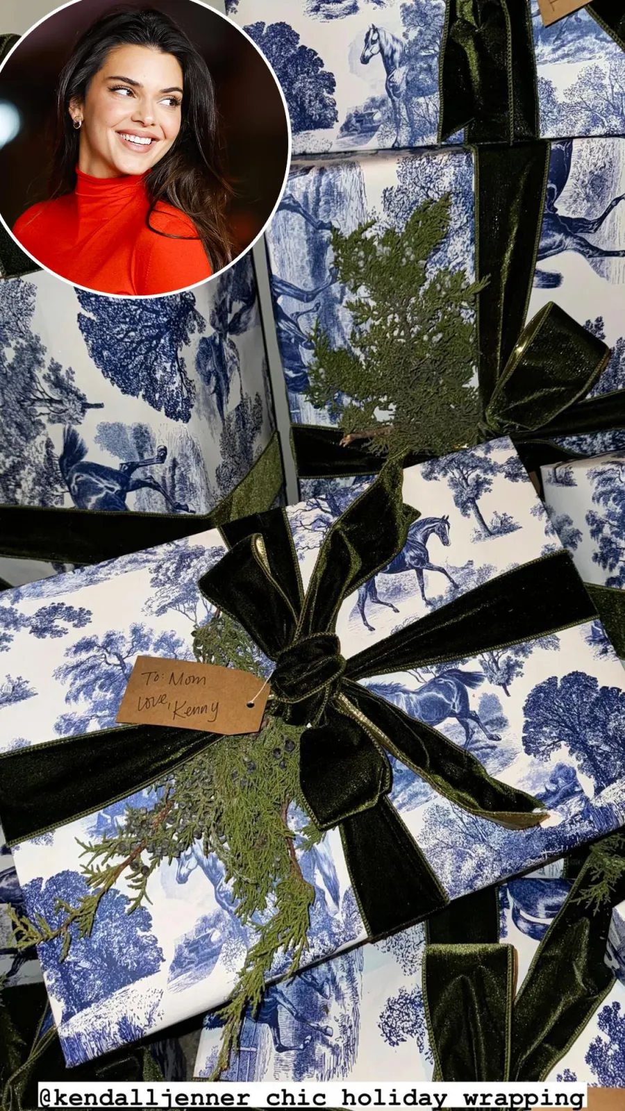 Inside the Kardashian Jenner 2023 Wrapping Paper