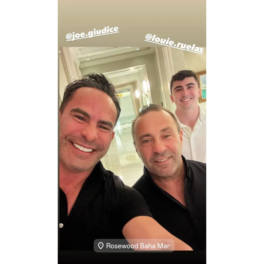 Joe Giudice Reunites With Ex-Wife Teresa Giudice and Her New Husband Louie Ruelas for the Holidays