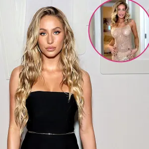 Alix Earle Gets Cheeky in Sheer Nude Gown While Celebrating Her 23rd Birthday