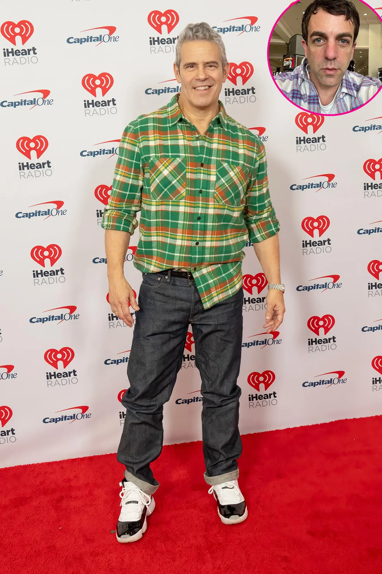 Andy Cohen Plaid Shirt Inspired BJ Novak