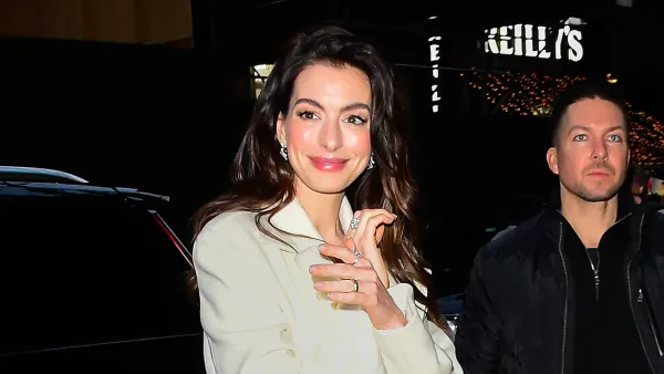 Anne Hathaway Continues Her Winter White Streak on ‘Jimmy Fallon’