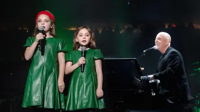 Billy Joel Brings out Daughters for a Surprise Jingle Bells Performance at Madison Square Garden Gig