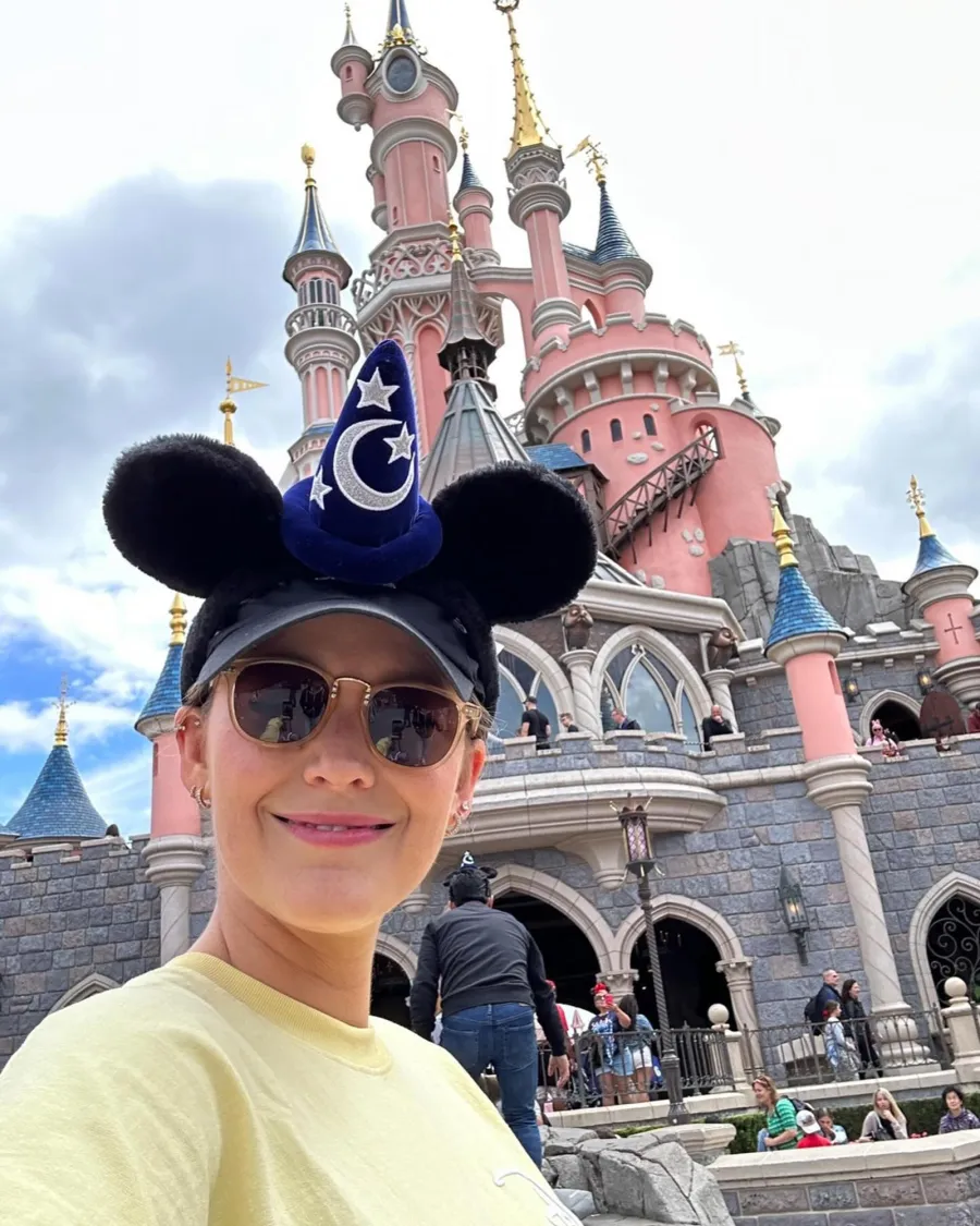 Celebs Visit Disney Theme Parks