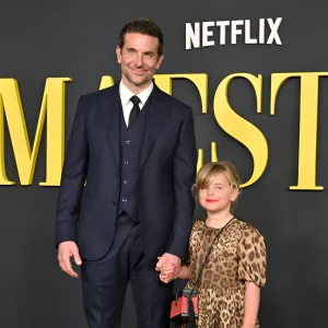 Bradley Cooper Celebrates Maestro Premiere With Daughter Lea by His Side