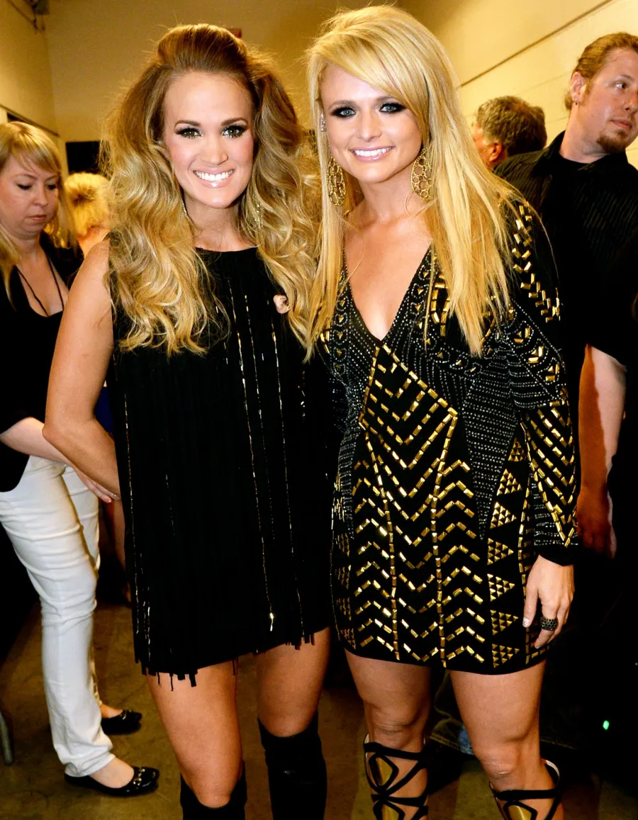 Carrie Underwood and Miranda aLamberts Best Friendship Moments From Something Bad Duet and Beyond