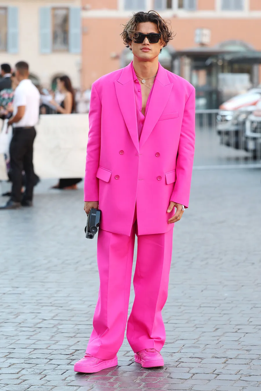 Charles Melton Barbiecore