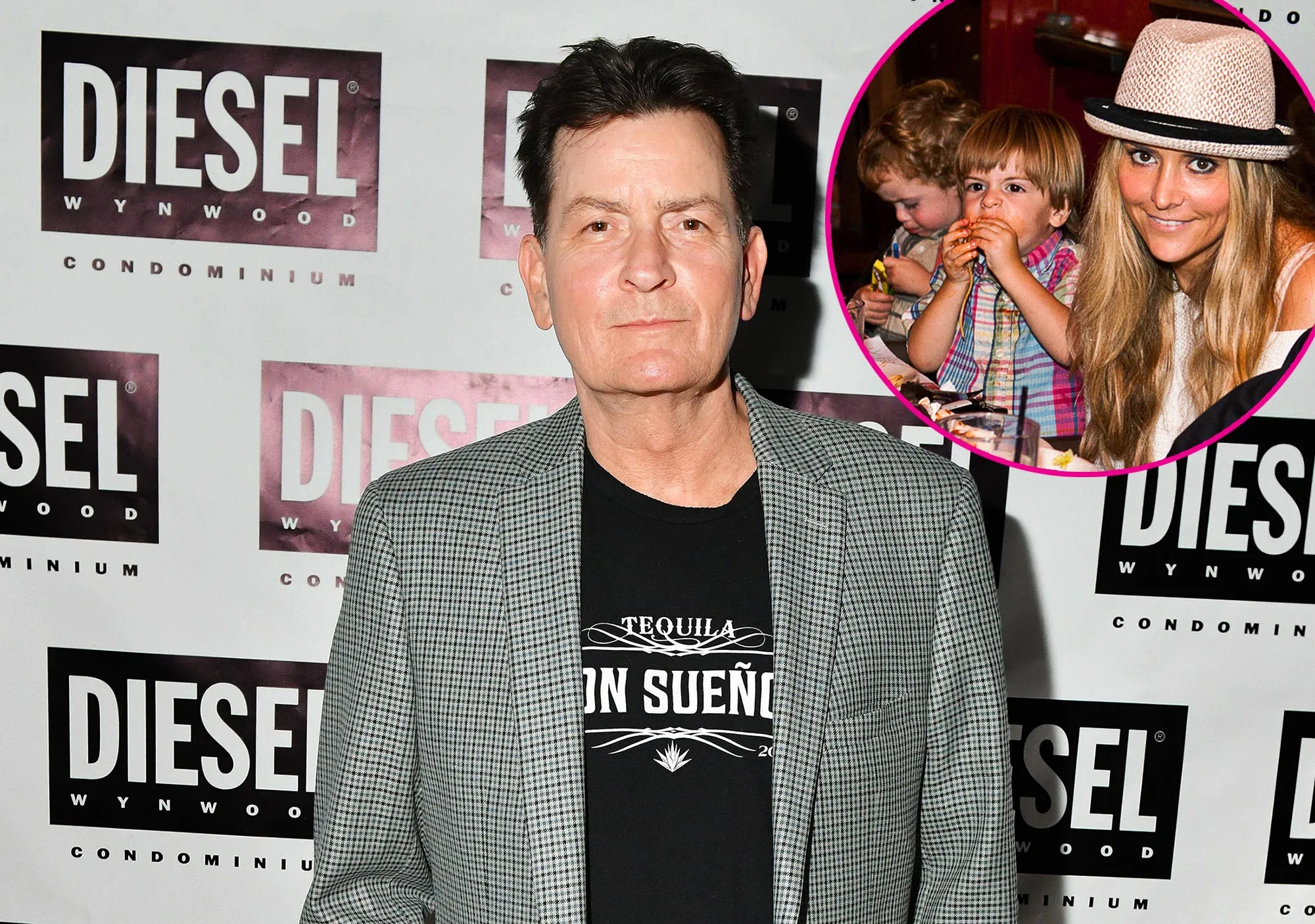Charlie Sheen Says His Ex Wife Brooke Mueller Is Not in the Picture With Their Twin Boys 120