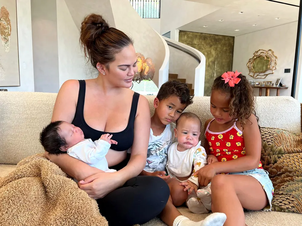 Chrissy Teigen Wrote a Message to Herself Joking She &lsquo;Cannot Have a 5th&rsquo; Child