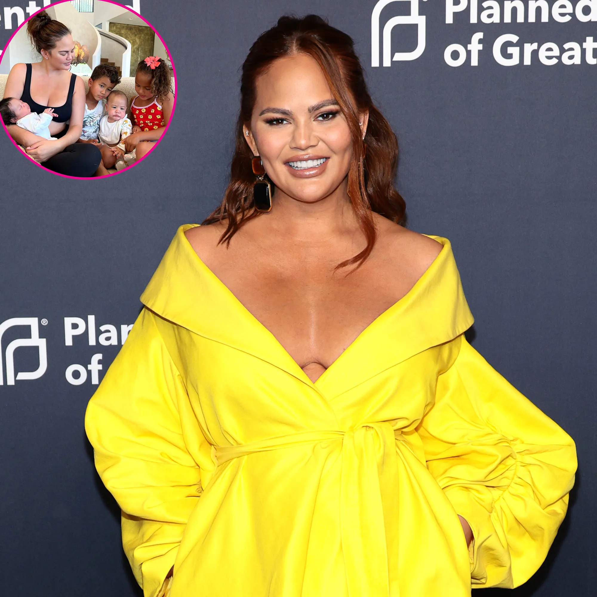 Chrissy Teigen Wrote a Message to Herself Joking She &lsquo;Cannot Have a 5th&rsquo; Child