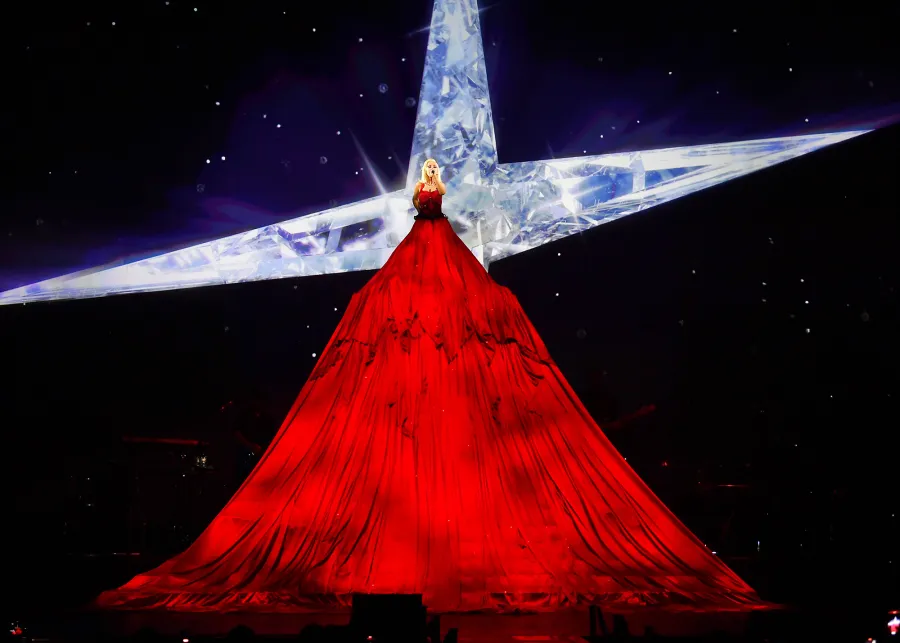 Christina Aguilera Kicks Off Intimate Las Vegas Residency in Custom Couture Outfits