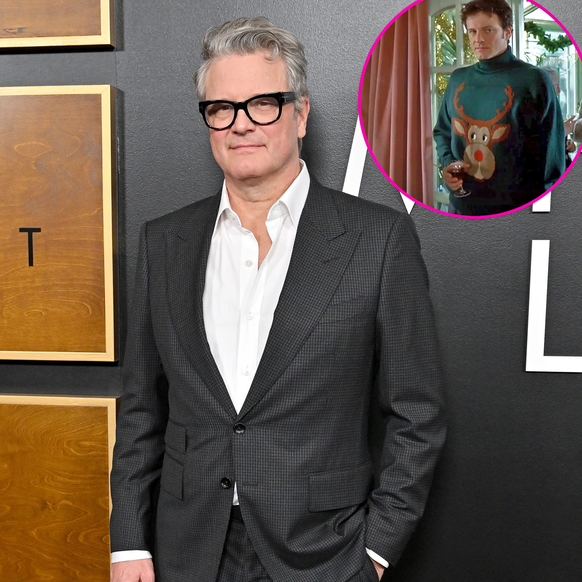 Colin Firth Admits He Never Noticed His Iconic Bridget Jones s Diary Sweater Had a Moose Design