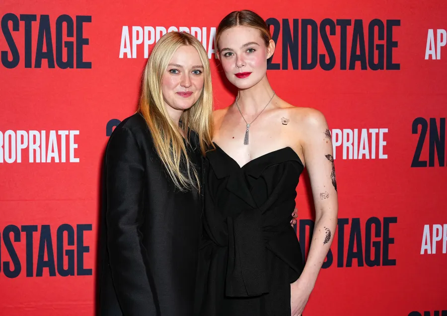 Dakota Fanning Supports Sister Elle Fanning Broadway Debut