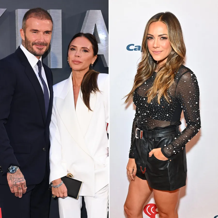 David and Victoria Beckham Jana Kramerand More Stars Are Feeling Jolly on Christmas 2023 593