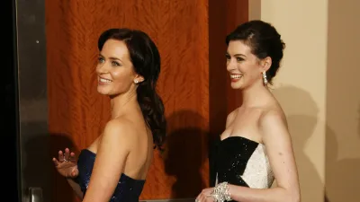 Devil Wears Prada Costars Anne Hathaway and Emily Blunt Reunite Gush Over Their 18 Year Friendship