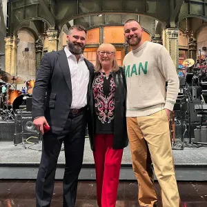 Donna Kelce Attends Son's Game on Christmas Day