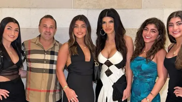 Joe Giudice Reunites With Ex-Wife Teresa Giudice and Her New Husband Louie Ruelas for the Holidays