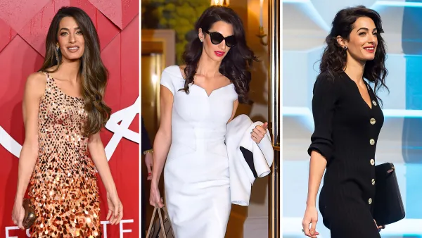 Feature Amal Clooney Glistens in Gold at 2023 Fashion Awards 2