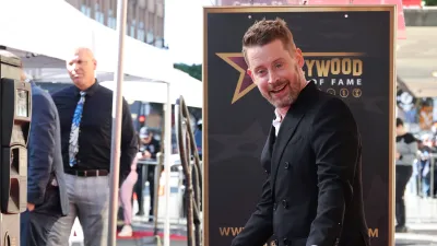 Macaulay Culkin Honored With Star On Hollywood Walk Of Fame