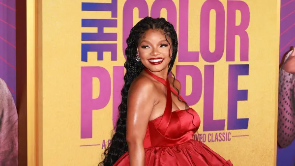 FEATURE Halle Bailey at The Color Purple Premiere