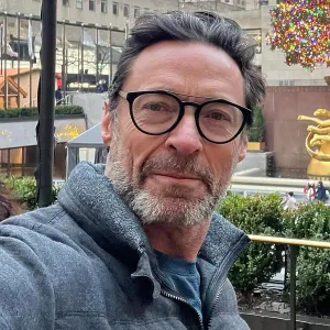 Hugh Jackman Jokes He Got in Trouble at Rockefeller Tree Security Guard Let Him Go With Warning