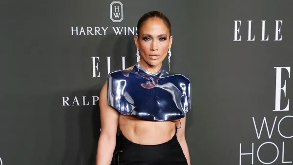 Jennifer Lopez Dares to Wear Skin-Baring Breastplate at Elle Women in Hollywood Awards
