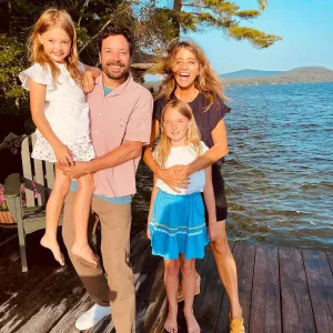 Jimmy Fallon Confesses He Bought His 9 and 10 Year Old Daughters Cell Phones for Christmas 879