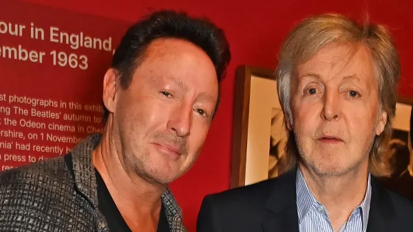 Julian Lennons Thankful Paul McCartney Wrote Hey Jude for Him but It Drives Him up the Wall