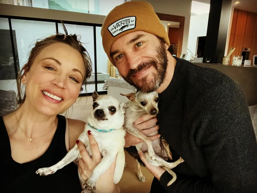 Kaley Cuoco and Tom Pelphrey Timeline