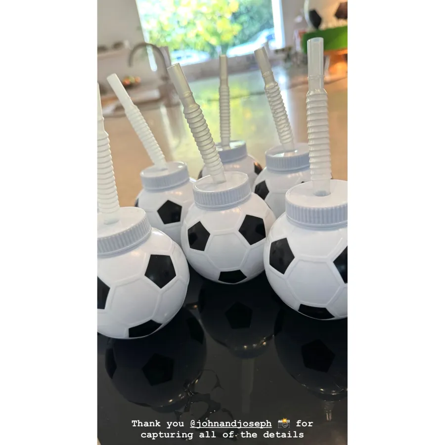 Kim Kardashian Throws Son Saint a Soccer-Themed Birthday Party