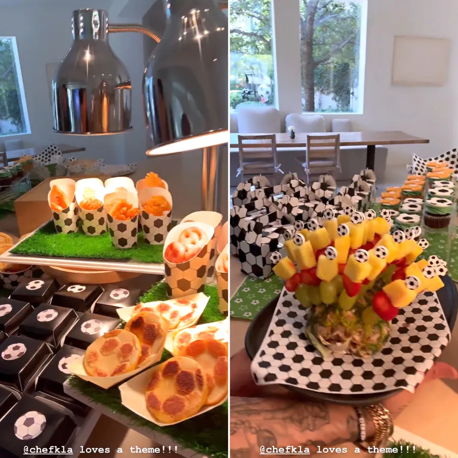 Kim Kardashian Throws Son Saint a Soccer-Themed Birthday Party