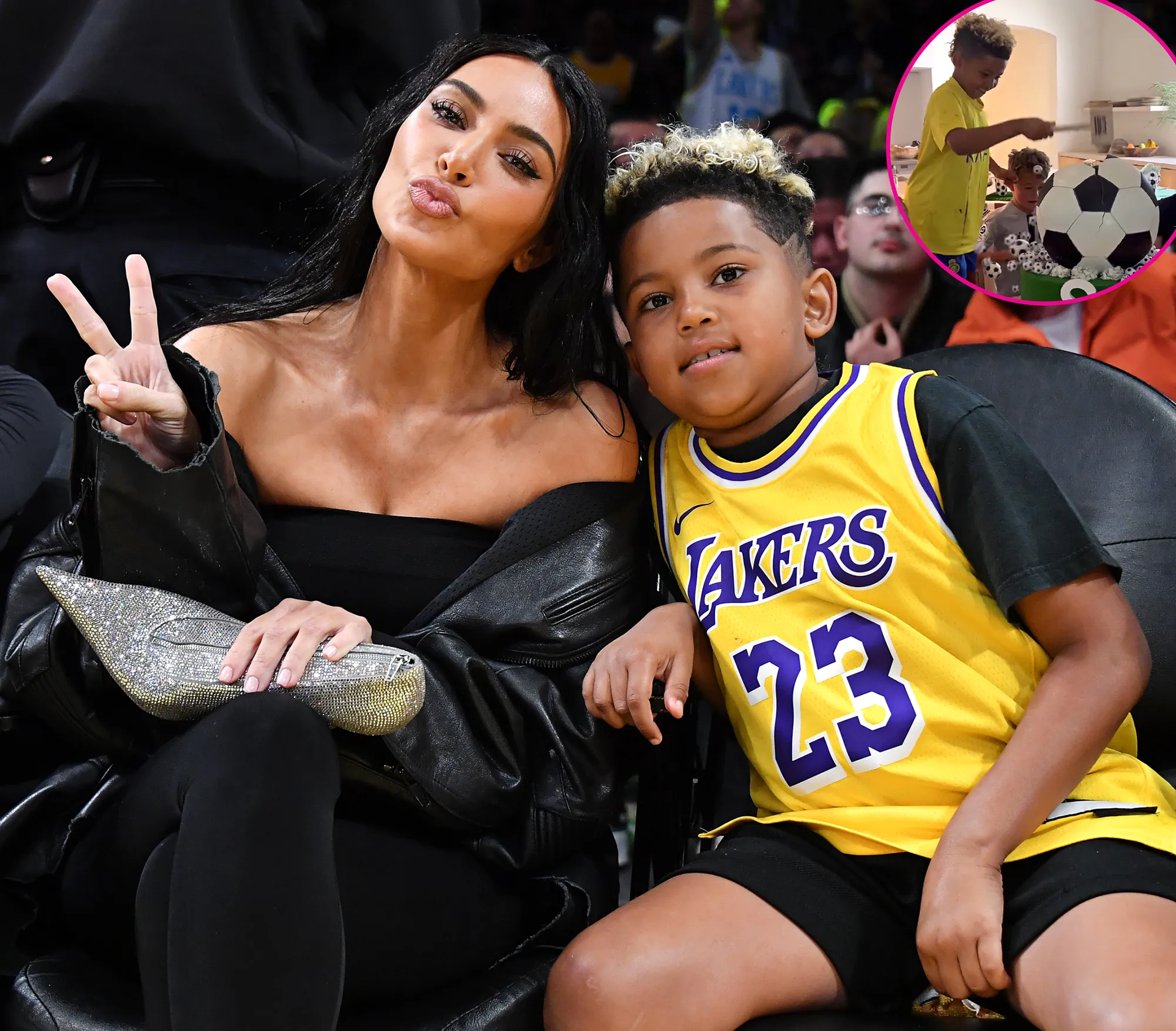 Kim Kardashian Throws Son Saint a Soccer-Themed Birthday Party