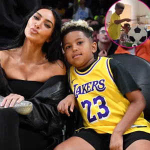 Kim Kardashian Throws Son Saint a Soccer-Themed Birthday Party