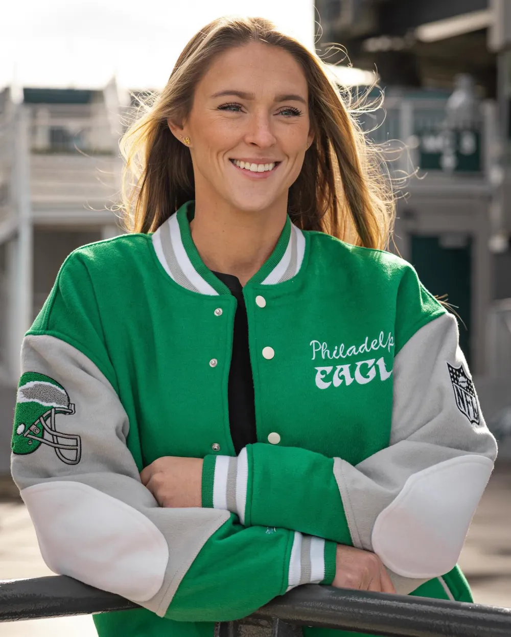 Kylie Kelce Reacts to 'Absurd' Hype Over Signed 'Princess Diana' Jacket Auction