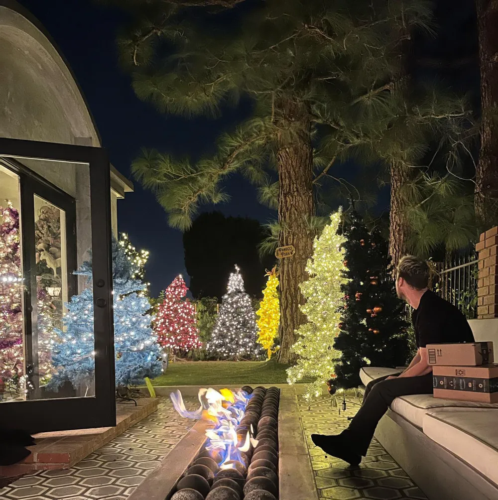 Lance Bass Decorates 35 Christmas Trees Every Year &mdash; Including 1 Dedicated to Funko Pop! Figures