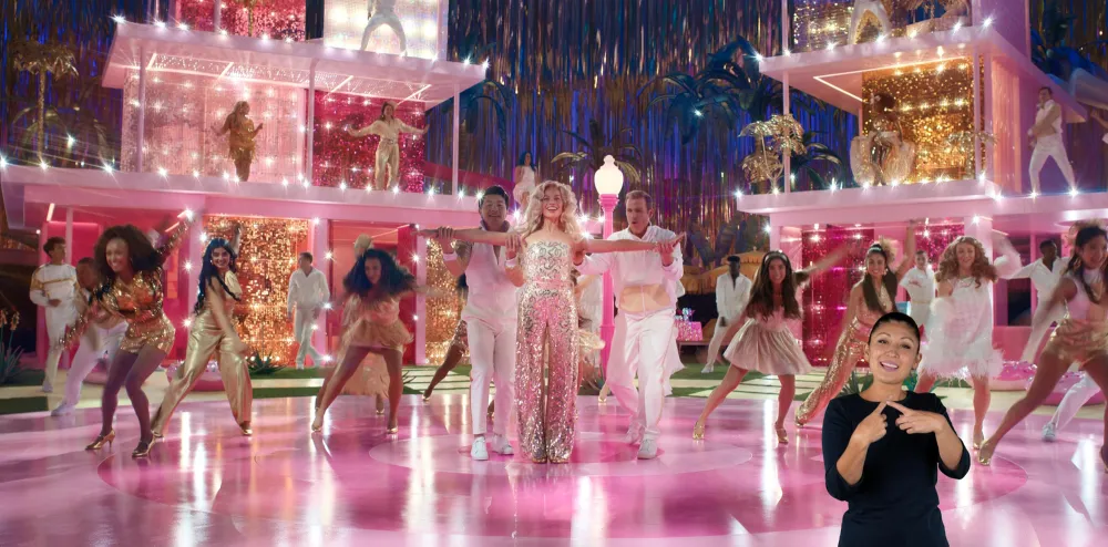 Leila Hanaumi Makes Waves as the &lsquo;Barbie&rsquo; Movie&rsquo;s ASL Interpreter on Streaming Platform Max