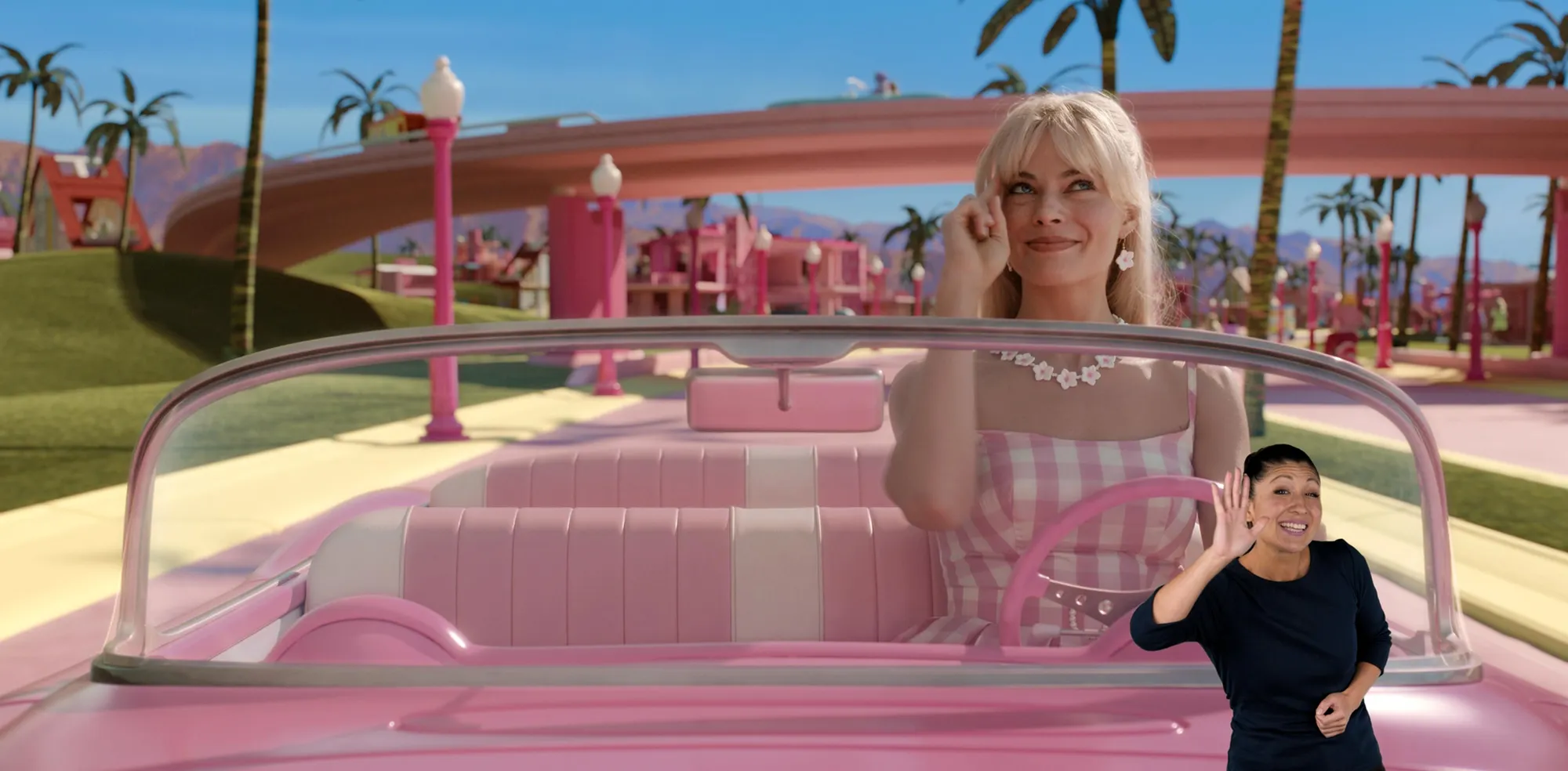 Leila Hanaumi Makes Waves as the ‘Barbie’ Movie’s ASL Interpreter on Streaming Platform Max