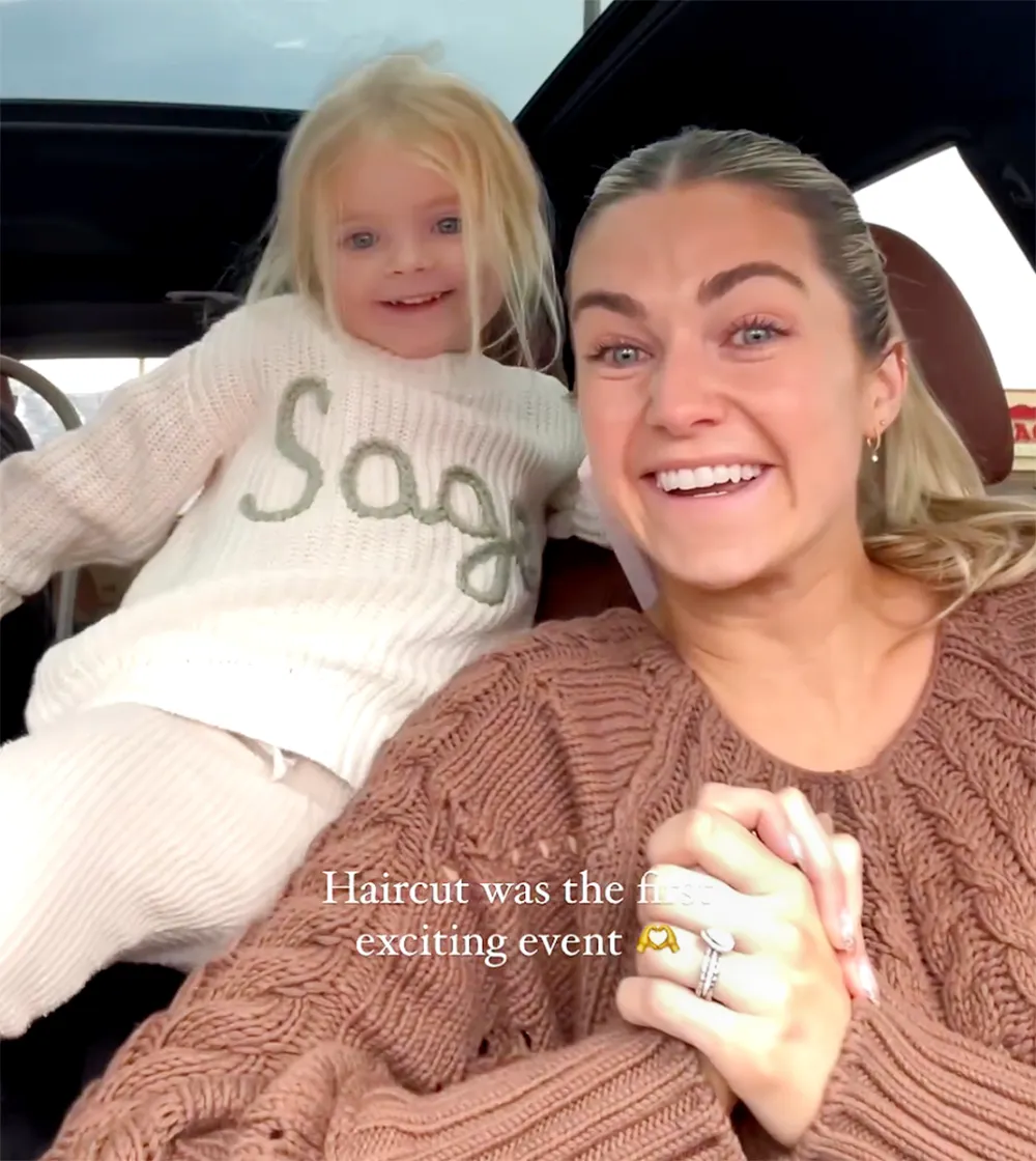 Lindsay Arnold Takes Daughter Sage to Her First Haircut: &lsquo;A Big Moment for Us&rsquo;