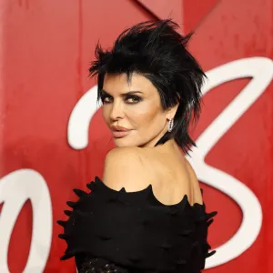 FEATURE Lisa Rinna Serves Grunge Glamour in Black Spiky Dress at the 2023 British Fashion Awards