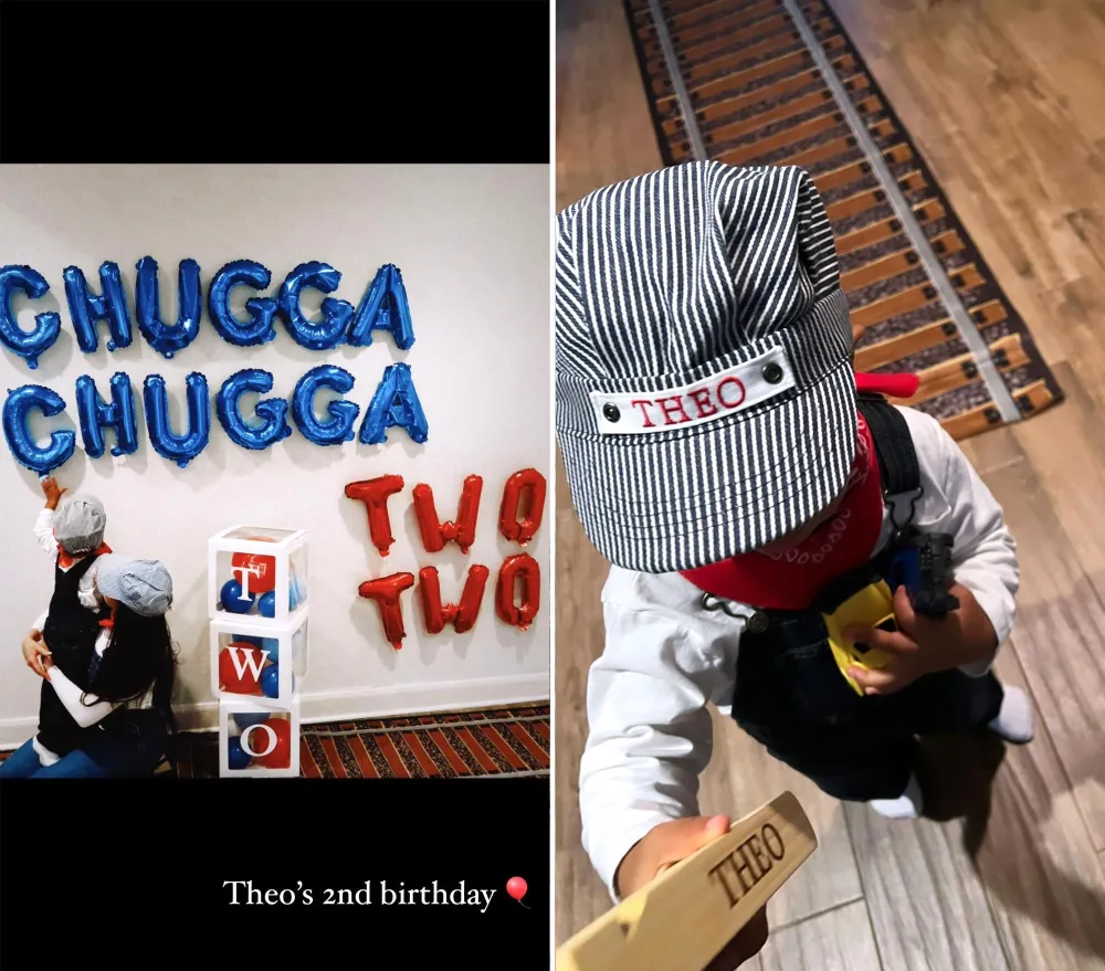 Maralee Nichols Celebrates Her and Tristan Thompson's Son Theo&rsquo;s 2nd Birthday With Train-Themed Party