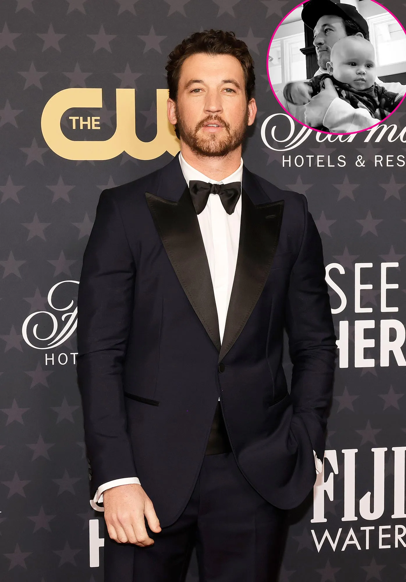 Miles Teller Holding a Baby Was Everything We Didnt Know We Needed This Holiday Season