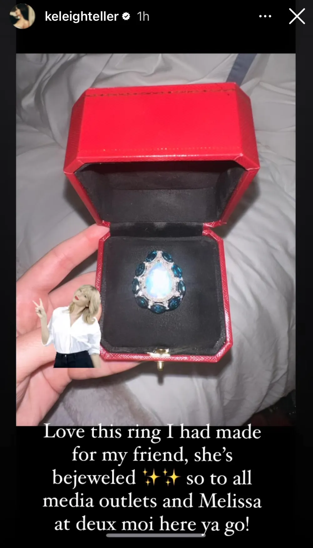 Miles Teller&rsquo;s Wife Keleigh Sets the Record Straight on Taylor Swift&rsquo;s Now-Viral Opal Ring