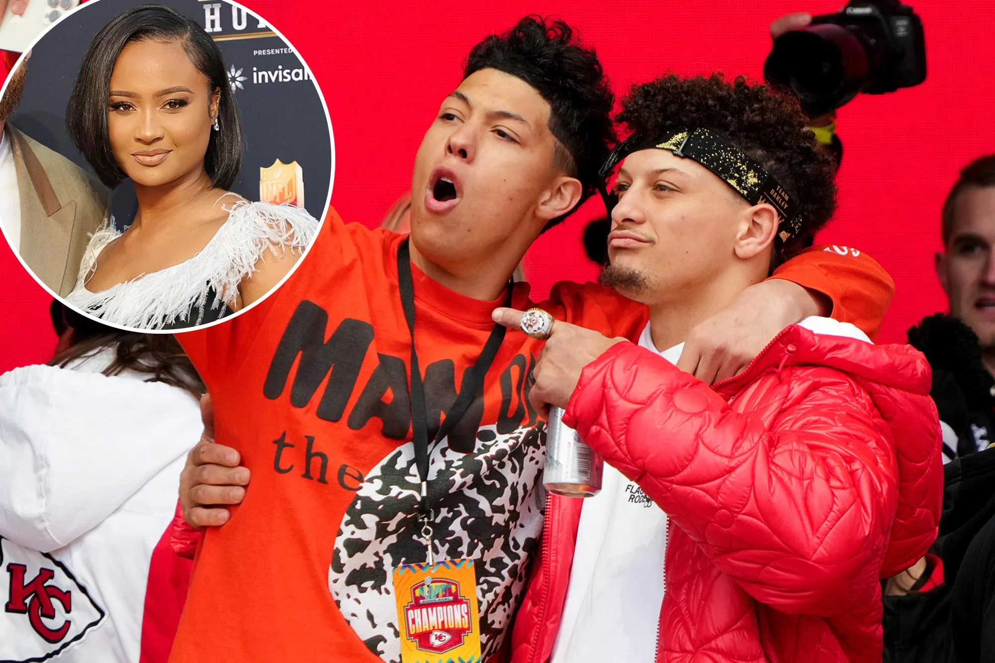 Patrick Mahomes Brother Jackson Leaves Flirty Comment on Travis Kelce s Ex Kayla Nicole s Photo 052