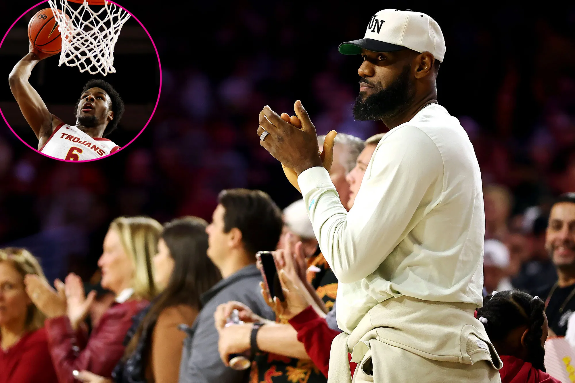 Promo LeBron James Got Emotional Watching Son Bronny James USC Basketball Debut