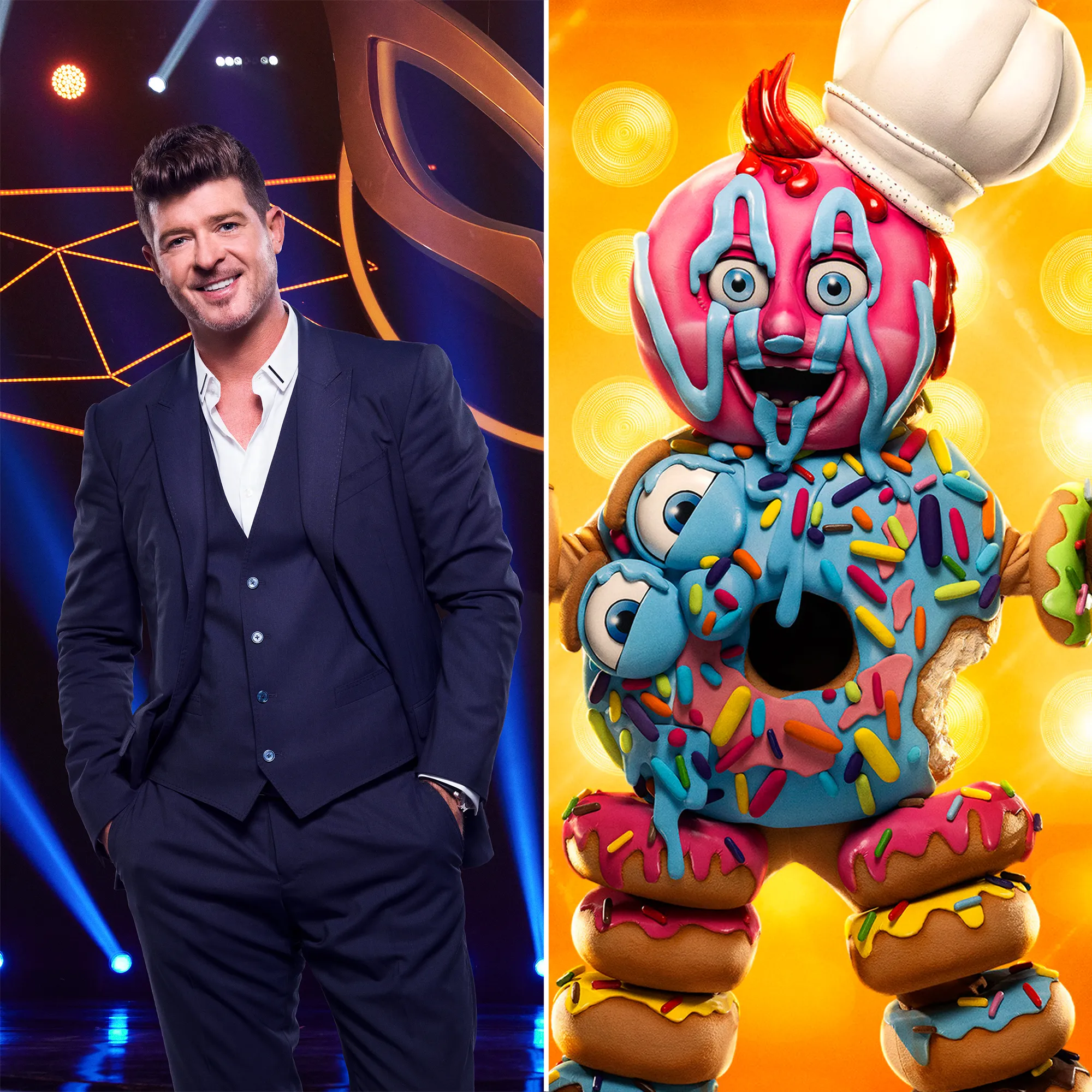 Robin Thicke Thinks The Masked Singer s Donut Could Be His Late Dad s Pal
