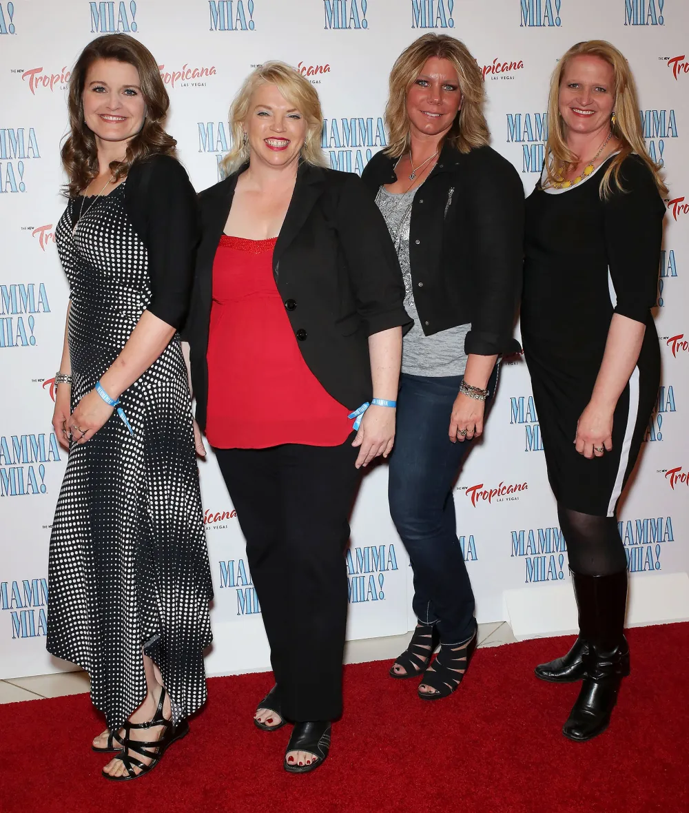 Robyn Brown Janelle Brown Meri Brown and Christine Brown Sister Wives Christine Janelle React to Robyn Being Able to Speak Kody