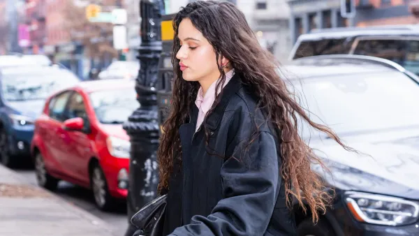 Rosalia is seen in Brooklyn on December 26, 2023 in New York City. (Photo by Gotham/GC Images)