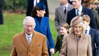 Royal Family Attends Sandringham Christmas Day Church Service