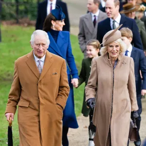 Royal Family Attends Sandringham Christmas Day Church Service