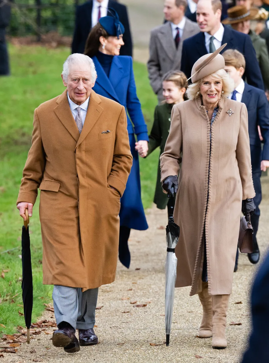 Royal Family Attends Sandringham Christmas Day Church Service