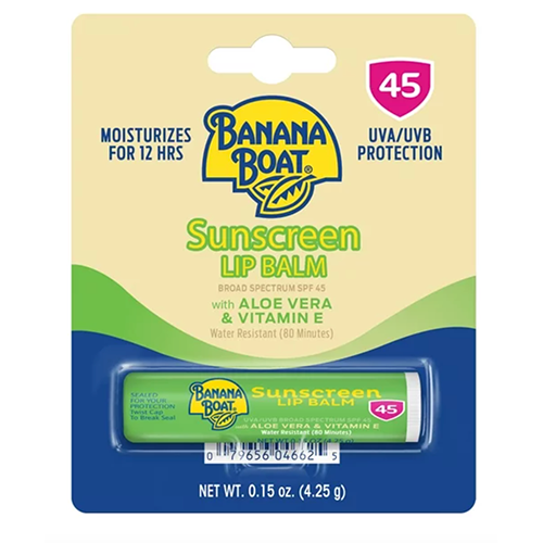 Banana Boat Sunscreen Lip Balm SPF 45